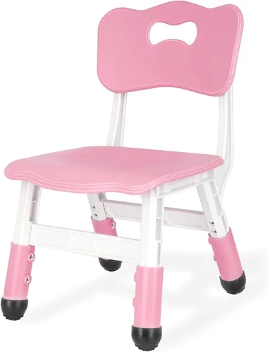 Vista 15 de Silla para niños de altura ajustable, sillas para niños de 2 a 8 años con fundas para pies para el hogar, aula, jardín de infantes y lugares