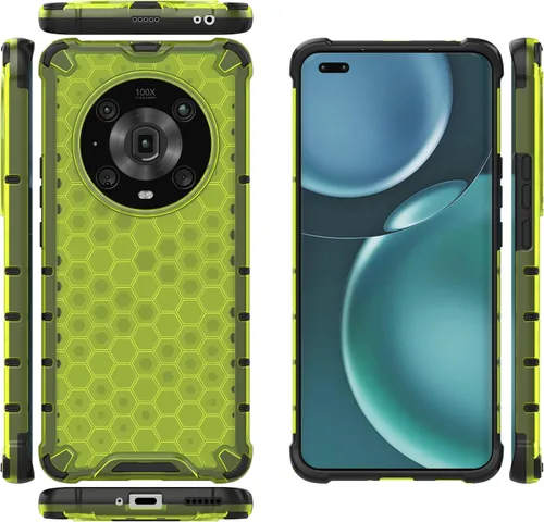 Vista 209 de Funda para Honor Magic3 5G, funda para Honor Magic3 5G Case 2 en 1 Funda para teléfono Negro