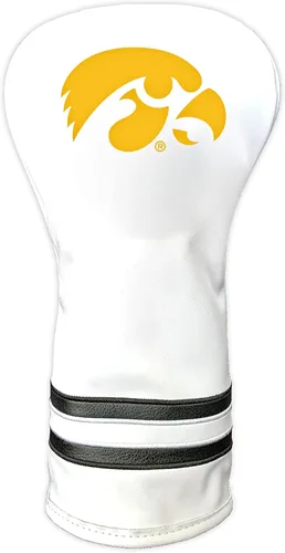 Vista 43 de Team Golf NCAA Blanco Vintage Cubierta para Cabeza de Conductor de Golf, Diseño Ajustado, Diseño Retro