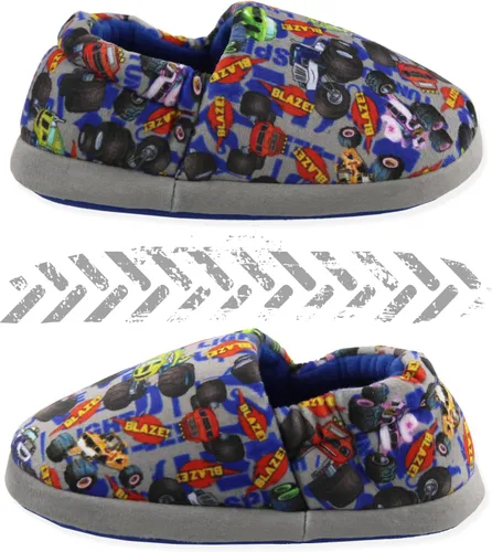 Vista 5 de Blaze and The Monster Machines - Pantuflas Aline de felpa para niños pequeños