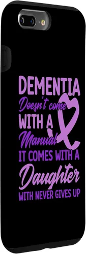 Vista 19 de iPhone 14 End Alz Alzheimer Concientización Demencia Hija Nunca Renuncia Caso