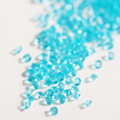Vista 21 de 5000 cuentas de diamantes de imitación de cristal de diamante ultra mini de 0.044 pulgadas con parte trasera plana, cristales iridiscentes, brillo