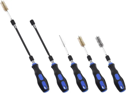 Vista 3 de NEIKO 00325A - Accesorios de Cepillo de Alambre para Taladro con vástago hexagonal de 1/4 pulgadas, surtido de cepillos SAE y MM, se puede montar