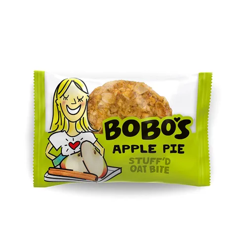 Vista 7 de Bobo's Oat Bites Stuff'd - Paquete variado (fresa, mantequilla de maní y gelatina y pastel de manzana), paquete de 30 (bocados de 1.3 onzas), avena