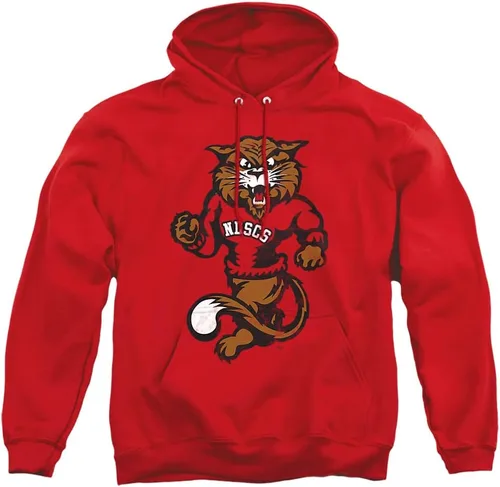 Vista 87 de Distressed College Primary Logo Adult Pullover Hoodie Collection 1 Universidad Estatal de Albany