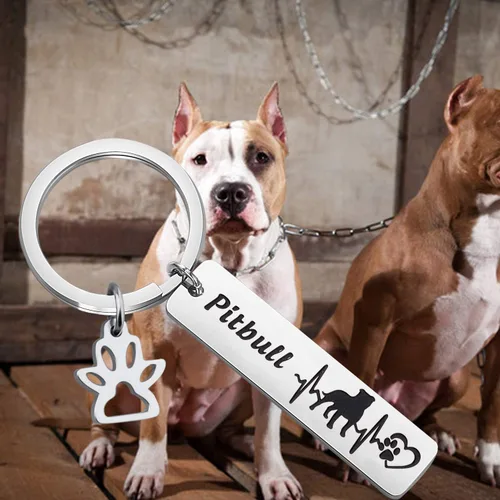 Vista 6 de BNQL Llavero para amantes de los perros, regalo para perro salchicha, boxeador, Boston Terrier, Golden Retriever, Pitbull Dog Owner Gifts Dog Rescue