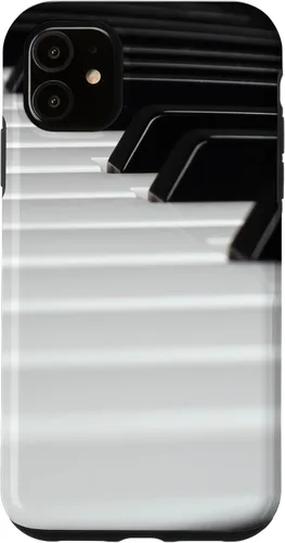 Vista 5 de Funda para iPhone 14 Pianist Beautiful Piano Keyboard Graphic