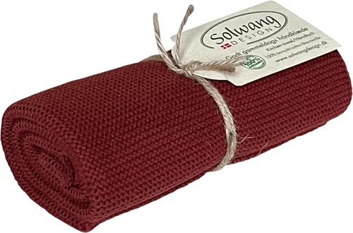 Vista 49 de Solwang 100% algodón orgánico certificado fabricado en la India Toalla de cocina/mano de diseño danés (verde ártico orgánico)
