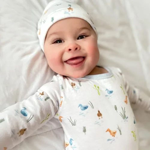 Vista 3 de Burt's Bees Baby baby-boys Romper Jumpsuit, 100% Organic Cotton One-piece Coverall