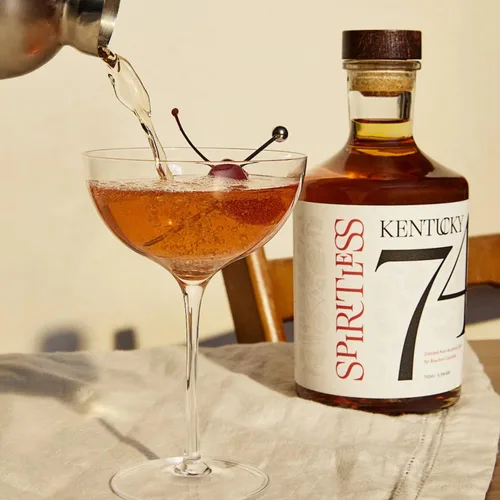 Vista 5 de Spiritless Kentucky 74 - Paquete de whisky destilado sin alcohol con mezcla agria Dailys - Whiskey Sour - Licores prémium a prueba de cero para una