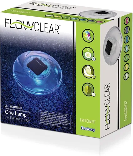 Vista 3 de Bestway Lámpara flotante solar Flowclear