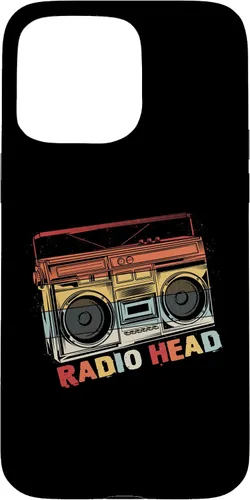 Vista 31 de Funda vintage de Radio In Head Music Matching Band Cassette Player para iPhone 16