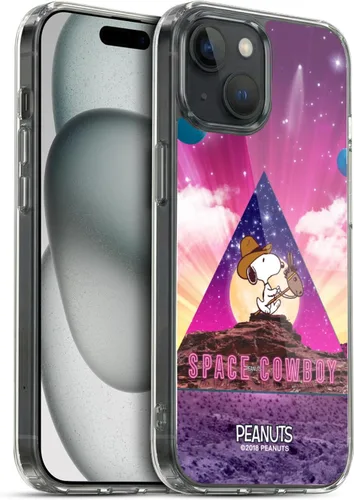 Vista 143 de Head Case Designs Funda de gel con licencia oficial de Peanuts Nebula Cactus Needles Snoopy Space Cowboy [protección de grado militar] compatible