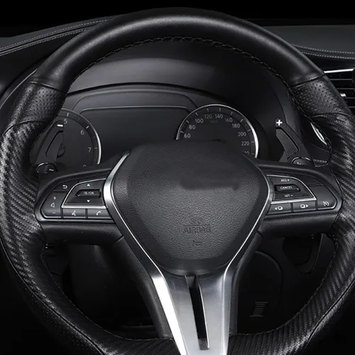 Vista 6 de Aleación de aluminio volante volante paleta extendida etiqueta accesorios para Infiniti Para Mitsubishi Outlander Para Nissan barra de extensión
