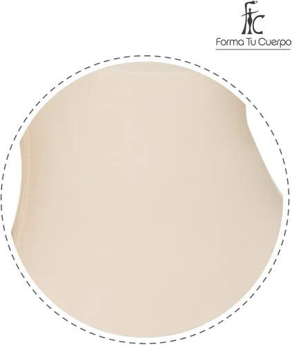 Vista 5 de Forma Tu Cuerpo, Faja Colombiana, traje de cuerpo liso, sin tirantes, sin cremallera y levanta los glúteos