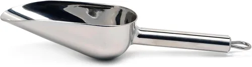 Vista 8 de RSVP International Endurance cuchara medidora ovalada, 1/4 taza, acero inoxidable