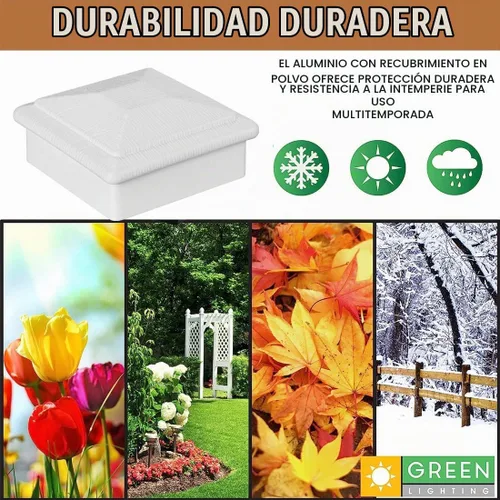 Vista 5 de Tapas para postes de valla para postes de madera de 3.5 x 3.5 pulgadas, cubiertas para postes de madera para vallas, postes de madera, pasillos