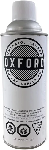 Vista 2 de Oxford Aerosol Nitrocelulosa Lacado – Heritage / Cherry Red – Transparente