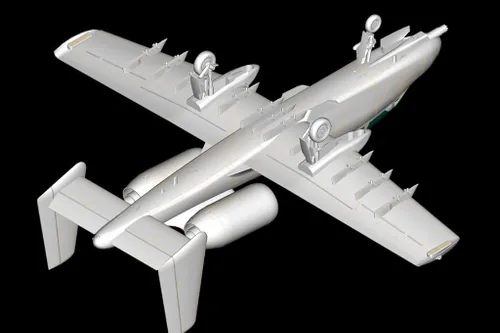 Vista 5 de Hobby Boss N/AW A-10A Thunderbolt II Kit de construcción de modelo de avión