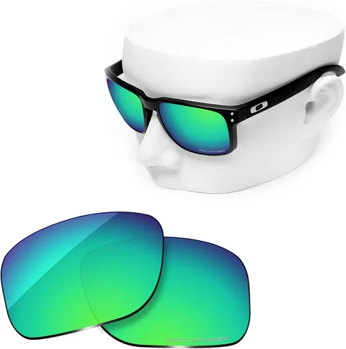 Vista 2 de OOWLIT Replacement Lenses Compatible with Oakley Holbrook Sunglass