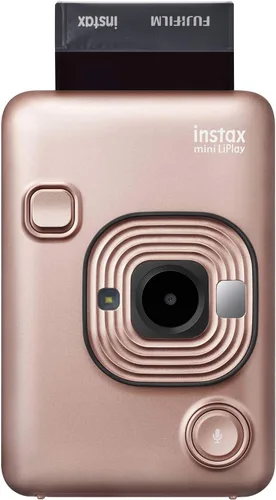 Vista 5 de Fujifilm Cámara instantánea híbrida Instax Mini Liplay (oro rosa)
