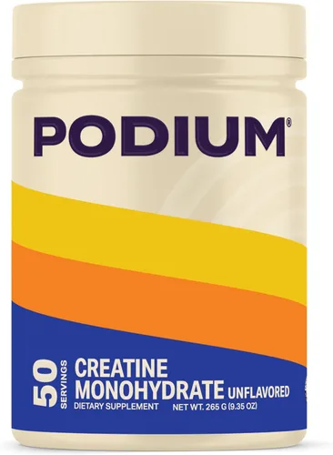 Vista 9 de Podium Nutrition, Solos Monohidrato de creatina, 50 porciones, limonada rosa, aumenta el rendimiento atlético