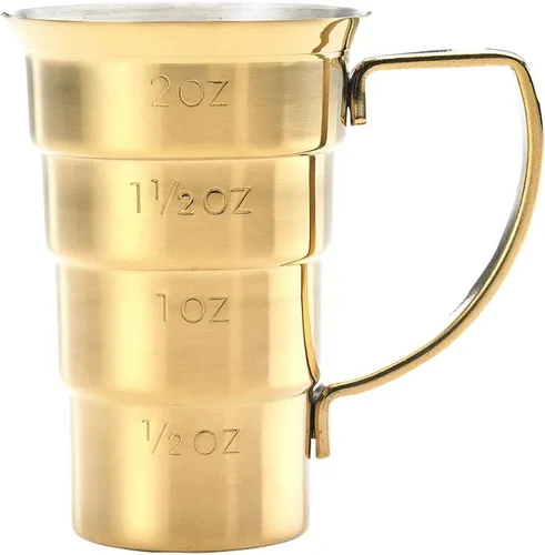 Vista 9 de Barfly M37108CP Jigger, 2 onzas, cobre con mango