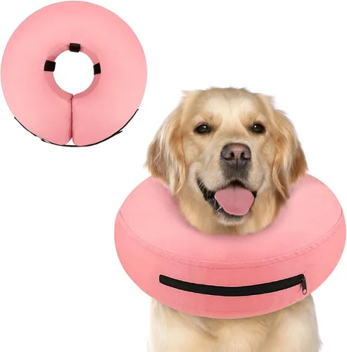 Vista 10 de Supet - Collar isabelino inflable para recuperación, posoperatorio