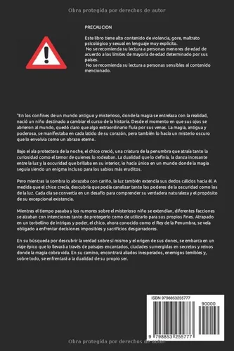 Vista 2 de El Rey de la Penumbra Libro 1 Como Nace un Rey (Spanish Edition)