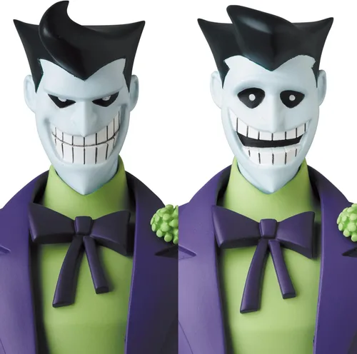Vista 6 de Medicom - Nueva figura de acción de Batman Adventures The Joker Mafex