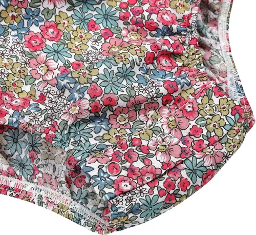Vista 7 de Peleles de algodón con volantes para bebé, ropa de primavera y verano, overcross
