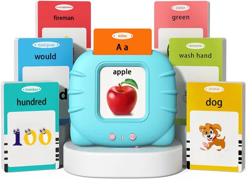 Vista 9 de Kidzdo - Juguetes de terapia del habla de bolsillo para niños pequeños - 254 palabras visuales parlantes con música, juguetes Montessori, juguetes