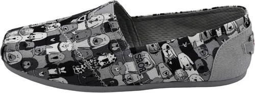 Vista 7 de Skechers BOBS Plush-Wag - Zapatos planos de fiesta para mujer