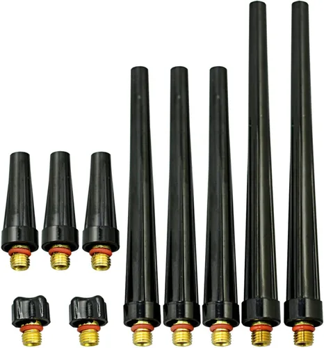 Vista 10 de RIVERWELD TIG Kit de tapa trasera 41V33 41V35 41V24 41V24L Fit DB PTA SR WP 9 20 25 TIG Antorcha de soldadura 4pcs