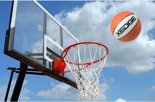 Vista 6 de XEDGE Baloncesto 28.5" Tamaño 6 Interior Exterior Cuero Baloncesto Set