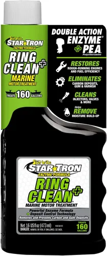 Vista 9 de Star Brite Star Tron Ring Clean Plus Deposit Control - Cleans Injectors, Valves, & Entire Engine to Restore Power & Efficiency - 16 OZ Treats 160