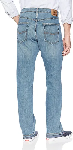 Vista 2 de Signature by Levi Strauss & Co. Gold Jeans Fit Flex - Jeans de ajuste relajado para hombre