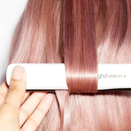 Vista 8 de ghd Platinum+ Plancha de cerámica para el cabello, plancha para alaciar el cabello, moldeadora profesional de pelo