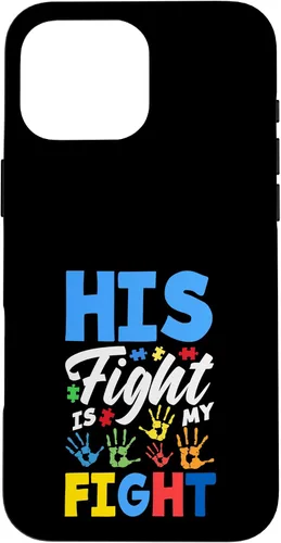 Vista 7 de His Fight is My Fight Autism Awareness Case for iPhone Air