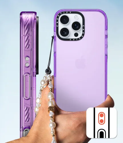 Vista 6 de Funda CASETiFY Impact Case para iPhone 12 / iPhone 12 Pro - Aries Moross - Sticker - Negro Transparente