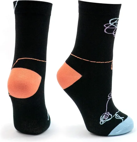 Vista 3 de BTS Love Yourself Calcetines de flores para mujeresniñas Pastel Estético Kpop Album Art por STYLE JJEOREO
