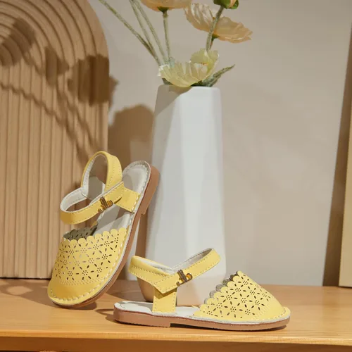 Vista 48 de THEE BRON Sandalias cómodas para niñas, zapatos para niños, sandalias rellenas