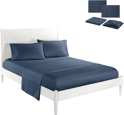 Vista 16 de Sábanas, sábanas autolimpiantes, sábanas de autolimpieza, con infusión de plata, sábanas de cama, transpirables, refrescantes y cómodas