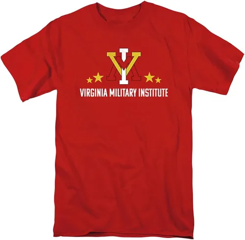 Vista 135 de Collegiate Distressed Mascot Unisex Adult T Shirt Collection 3 Universidad de Adelphi