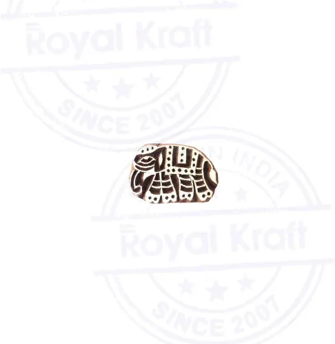 Vista 2 de Royal Kraft Sellos de madera DIY tela, textil, arcilla, cerámica, papel, bloques de impresión de henna TDtag001