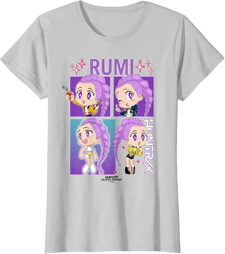 Vista 16 de Camiseta con licencia oficial de Kpop Demon Hunters Rumi
