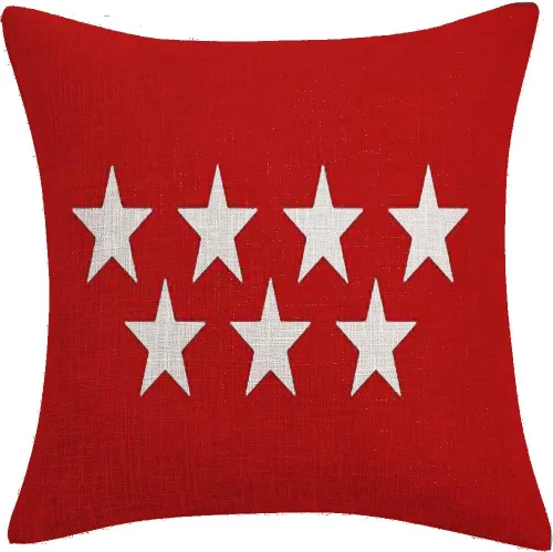 Vista 18 de Fundas de almohada de rayas azules y blancas con anclaje de 18 x 18 pulgadas, fundas de almohada de doble cara, lavables a máquina, cremallera