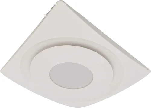 Vista 2 de Aero Pure AP904-SL W Ventilador de techo silencioso para baño, 90 CFM, blanco