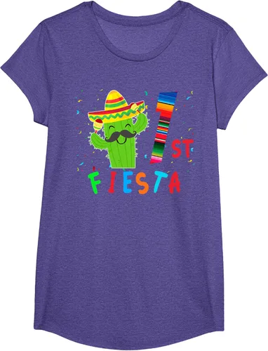 Vista 64 de Camiseta mexicana para fiesta temática de cumpleaños a juego, Negro, S