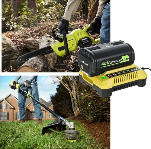 Vista 6 de Batería de repuesto de alta capacidad de 4.0Ah para batería Ryobi de 40 V - Vida útil prolongada y rendimiento confiable